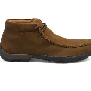 Twisted X Leather Mocs Steel Toed size 8